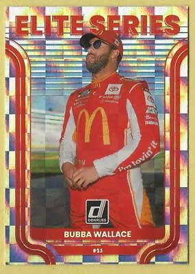 2023 Donruss Bubba Wallace Elite Series Checkers 23XI Racing E17 • $1.95