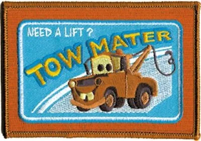 $7.99 • Buy Walt Disney's Cars Movie Tow Mater Figure Embroidered Patch, NEW Out Of Print
