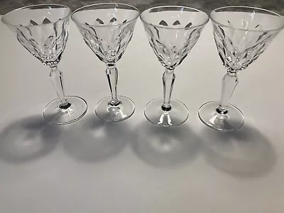 $29.99 • Buy Josair Edith Crystal Sherry Glasses -4