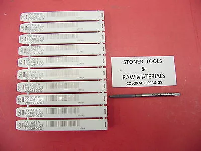 10 New NO.6-40 NF-L H25 2 FLUTE LEFT HAND OSG LH Hand TAP COATED Taper 05108TP • $16.49