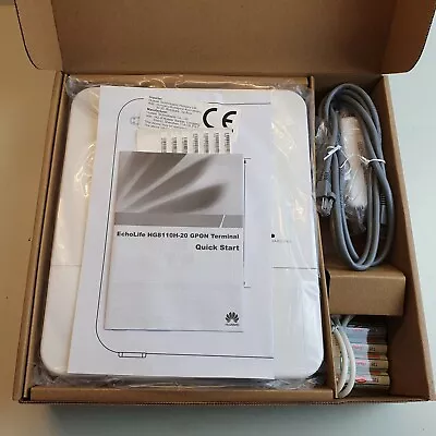 £34.99 • Buy Open Reach Access Point Huawei Echolife HG8110H-20 GPON Terminal Optical Router 