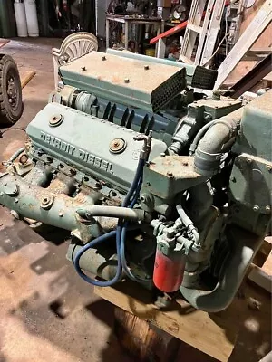 Detroit Diesel 8v71  MARINE DIESEL ENGINES WITH 509 4.5:1 - REBUILT • $22500