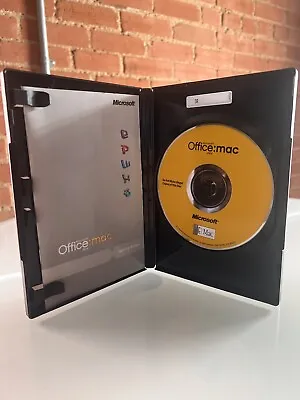 Microsoft Office Mac 2004  W/ Product Key Pre Owned • $11.99