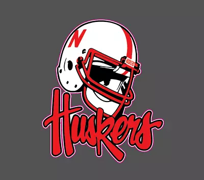 Cornhuskers Sticker Decal University Of Nebraska - Die Cut Waterproof Vinyl • $4