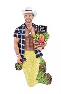 December Diamonds Big N Tasty Merman Christmas Tree Ornament Multicolor • $36.99