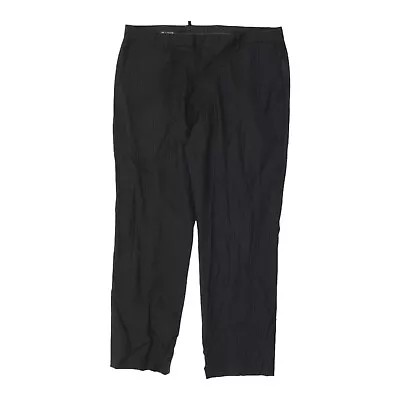 J Crew Mens Navy Pin Stripe Suit Trousers | Vintage Designer Dress Pants VTG • $24.89