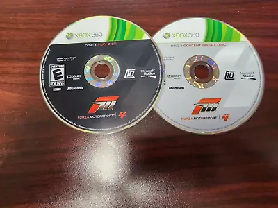 Forza Motorsport 4 (Xbox 360) NO TRACKING - 2 DISCS ONLY • $8.75