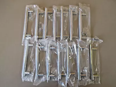 14 New Hafele Polished Chrome Pull Handles #155.99.014 Cabinet Drawer • $39.20