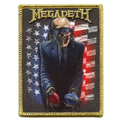 Official Megadeth Patch Professional Skeleton Embroidered Iron On • $10.99