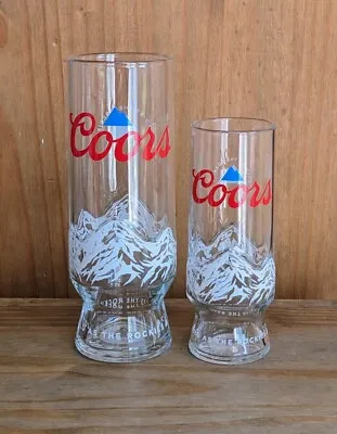 Coors Pint & Half Pint Glasses Brand New • £9.99