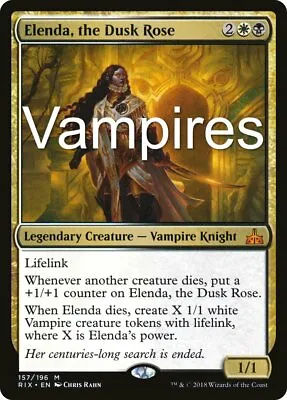 Vampires - Elenda The Dusk Rose - Commander Deck • $139.99