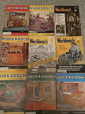 Vintage  Workbench & Handyman Magazine Lot Of 36 1959-1965 • $74.99