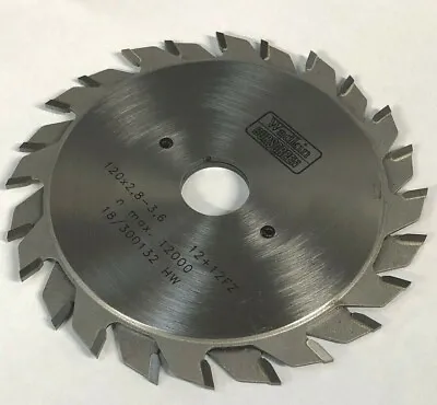 Wadkin Bursgreen 120mm 2x12T 20mm Bore Split Scoring Saw  CMT FELDER TREND • £74.52