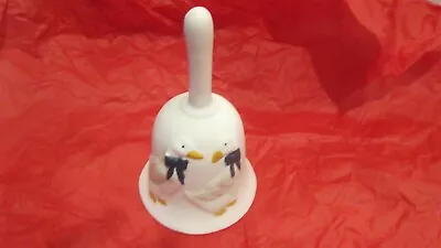 1987 Vintage Wbi Ceramic Bell With Ducks • $4