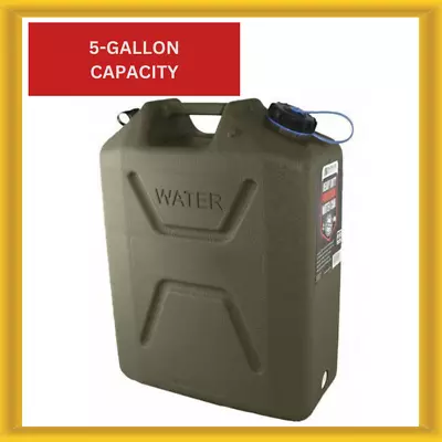 Wavian 3214 Water Container 5 Gallon Capacity Green • $59.99