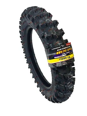 Dunlop MX14 110/90-19 Rear Tire Dirt Bike Motorcycle Geomax 110 90 19 45259505 • $123.76