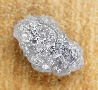 1.49 CT Rough Uncut Diamond Natural Light Silver Grey Diamond For Wedding Ring • £91.43