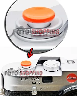 Soft Shutter Release Button Orange Button Fits Fujifilm X100v X-pro3 X-t4 • £7.48