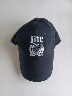 Miller Lite Beer Blue Snap Back Baseball Style Hat/Cap • $9.99