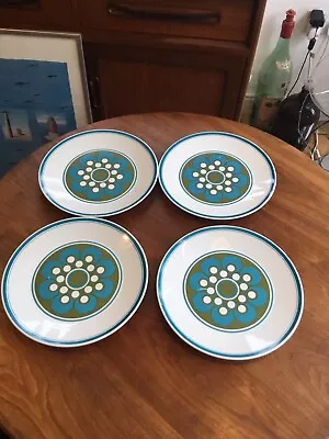 4 Studio Meakin - Elite - Dinner Plates 25.5 Cm Diameter • £25