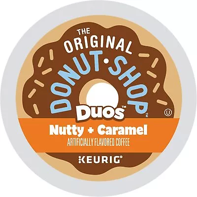 The Original Donut Shop Nutty + Caramel Coffee 18 To 144 K Cups Pick Any Size  • $24.89