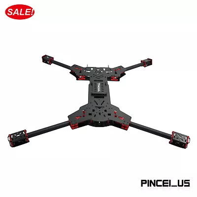 H4 1.6MM Board 680MM Wheelbase Double C Buckle Folding Carbon Fiber Quadcopter • $109.25