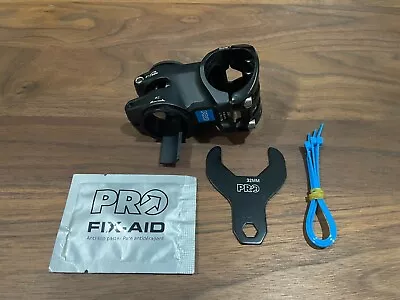 Shimano PRO Tharsis Trail Stem 45mm 31.8mm 0 Degrees 1 1/8  Di2 Battery Holder • $85