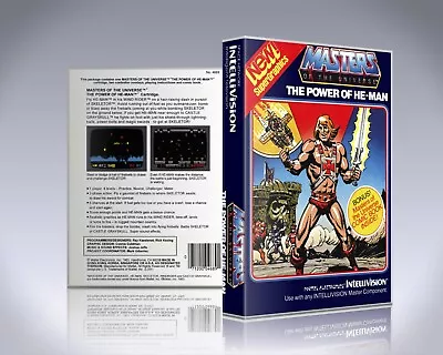 Intellivision UGC - NO GAME - Masters Of The Universe - The Power Of He-Man • $12.99