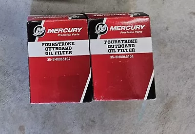 Mercury Marine / Mercruiser New OEM FourStroke Outboard Oil Filter 35-8M0065104 • $15.99