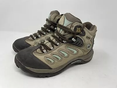 Merrell Reflex Waterproof Mid Hiking Boots Womens Size 7  • $45