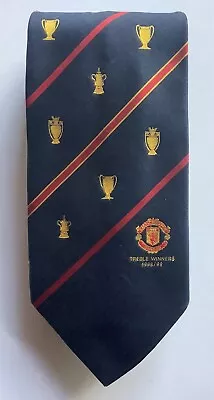 Manchester United 1998 / 1999 Treble Winners Commemorative Tie • £49.95