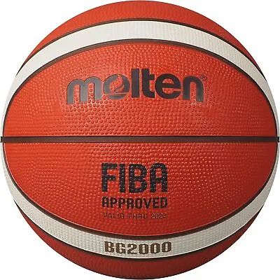 Molten BG2000 Basketball Indoor/Outdoor Premium Rubber Junior Size 5 • $28.65