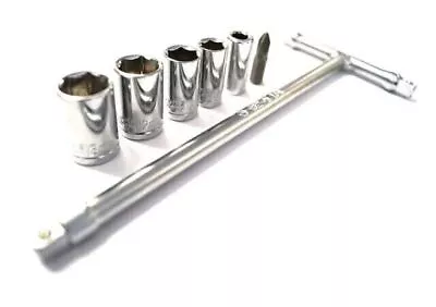T-Bar Socket Tool Set 6-in-1 Drive Set 6-13mm Good To Carry In Fender Bag • $36.29