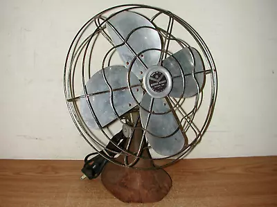 Vintage Manning-bowman Model 51 Portable Three Speed Electric Desk Fan Works • $29