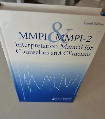 MMPI MMPI2 Interpretation Manual For Counselors And Clinicians Duckworth And... • $49.99