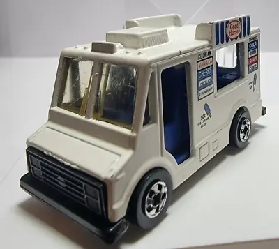 Vintage Hot Wheels Good Humor Truck White Popsicle Ice Cream Malaysia 1984 • $18