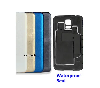 Hitech Battery Back Cover Replacement For Samsung Galaxy S5 & S5 Mini Waterproof • £3.99