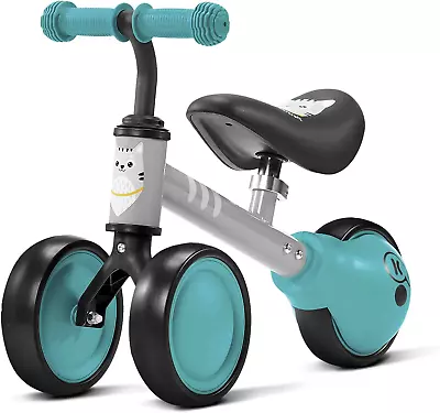 Balance Bike Cutie Lightweight Kids First Bicycle Baby Walker Trike No Pedal • £44.93