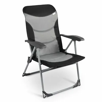 Kampa Skipper Reclining Folding Chair - Grey - 2022 Model • £69.94