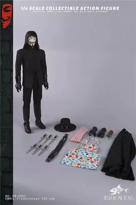 New FISH BONETOYS FB-Z003 1/6 V For Vendetta 12  Figure Model • $176.89