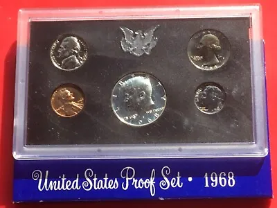 $35 • Buy 1968   US Proof Set Of Coins.