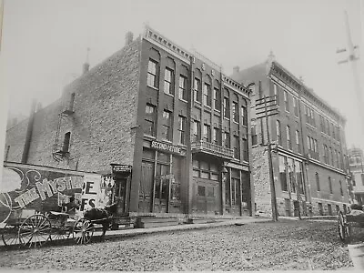 C. 1800's Matted Photo Second Hand Store Express & Jobs Wagans Helena Montana • $17.95