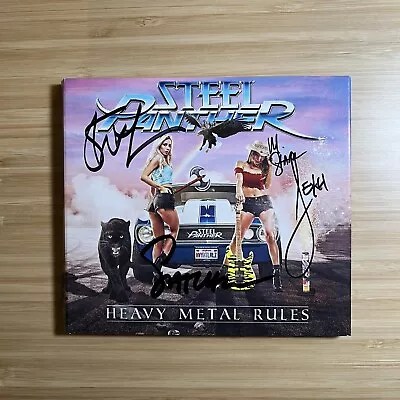 Steel Panther Heavy Metal Rules CD - Signed By All 4 Original Members!!! • $100