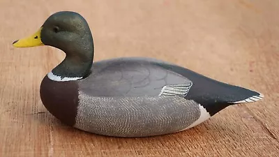 Ken Harris Woodville New York Miniature Drake Mallard Duck Decoy Marked • $100