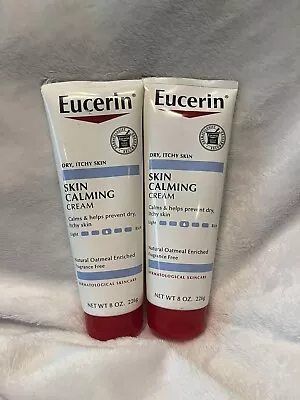 Eucerin Skin Calming Creme 8 Oz Each (pack 2) • $12