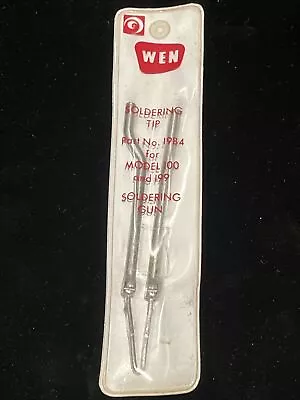 NOS Vintage WEN 19B4 Soldering Iron Tip For Model 100 199 & 288 Soldering Gun • $23.99