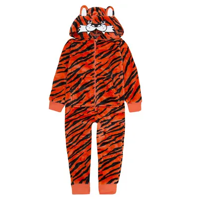$17.85 • Buy Boys Girls Fancy Dress Party Costume Kigurumi Tiger Monster Unicron All In One