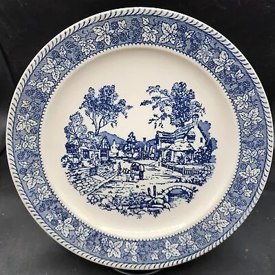 Vintage Homer Laughlin Shakespeare Country Stratwood 12  Steak / Serving Platter • $22.89