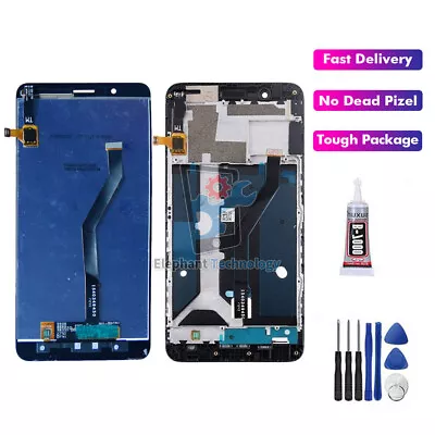 QC For ZTE Blade Z Max Z982 LCD Screen Touch Digitizer Replacement  ± Frame • $23.65