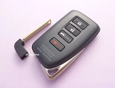 $189.99 • Buy Unlocked OEM LEXUS NX300 RX350 Smart Keyless Remote Fob HYQ14FLB +New Insert Key